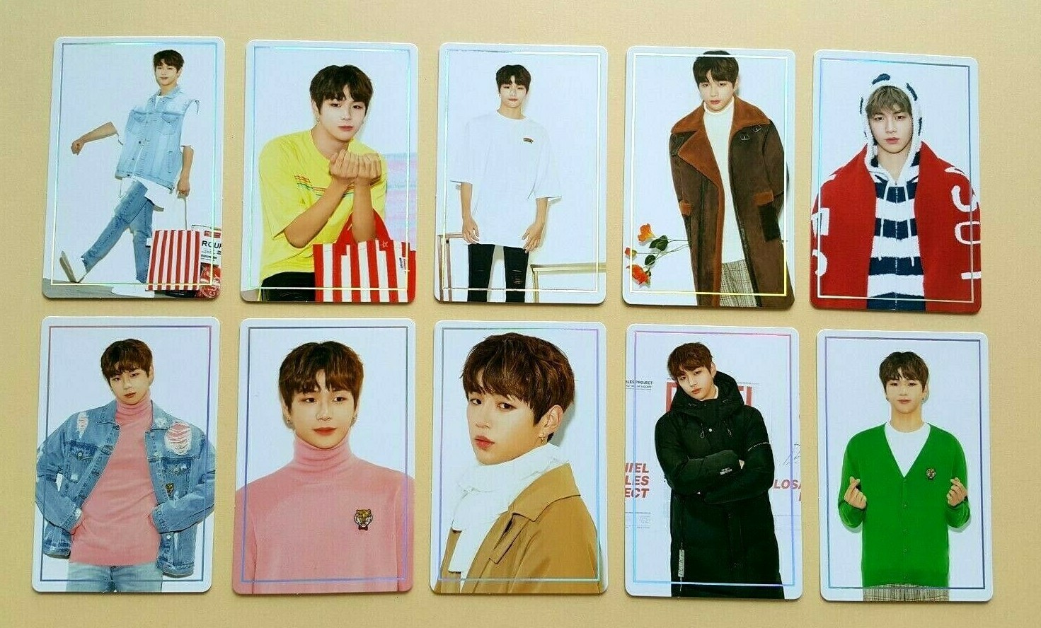 Wanna One Kang Daniel Lap Special Photocard Card – Los Angeles Project Lot (B)
