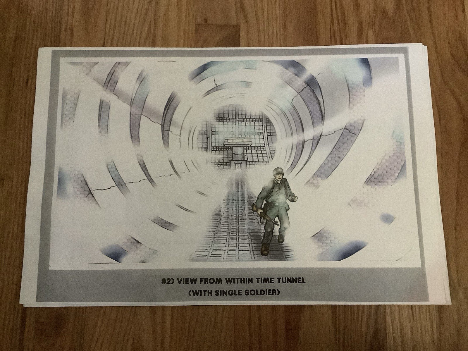 “The Time Tunnel” 2002 Pilot VFX And Set Design Artwork