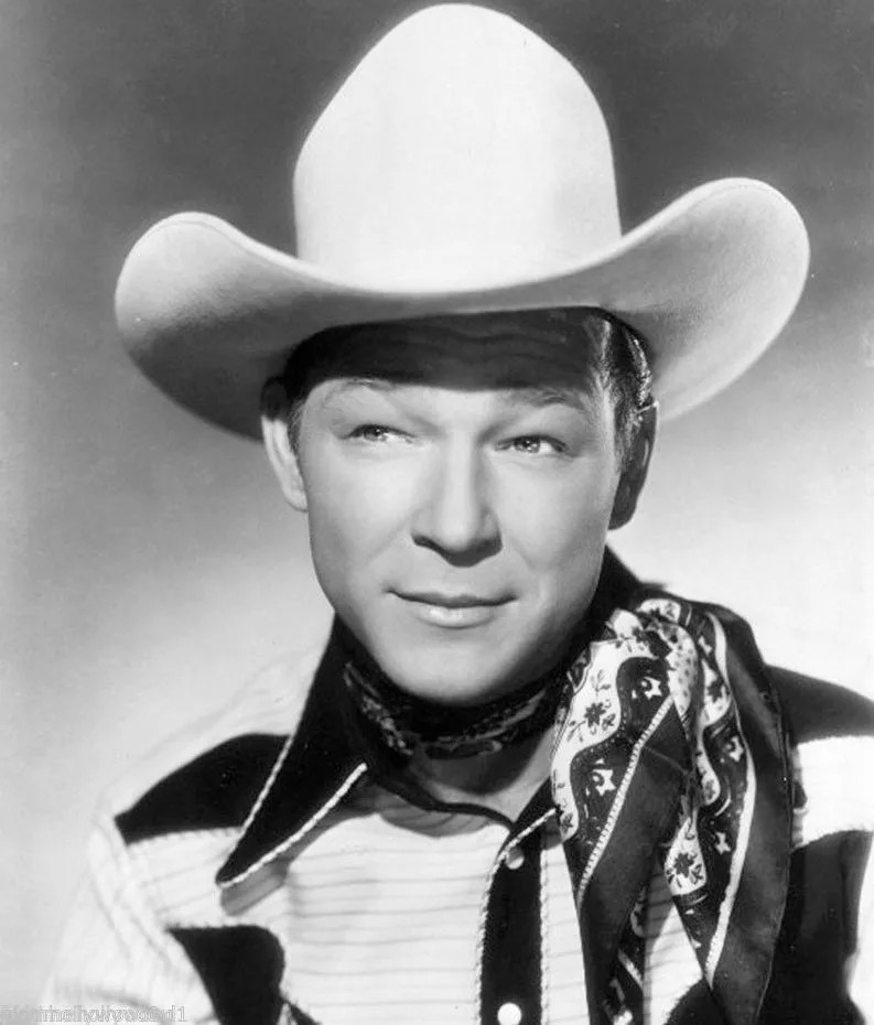 Roy Rogers Black And White 4×6 Picture Celebrity Print