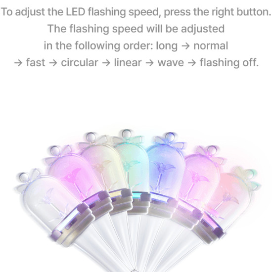 ILLIT Official Light Stick Fanlight Concert Cheering Authentic K-POP Goods