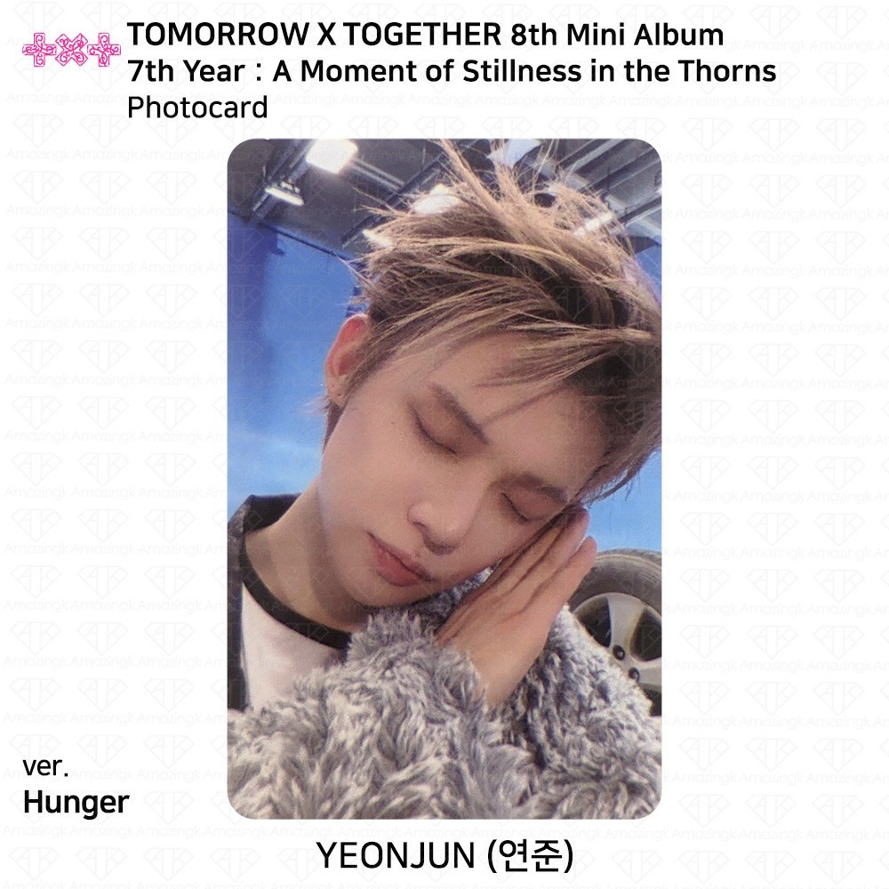 TXT 7th Year: A Moment Of Stillness in the Thorns Photobook/Thorn ver. Photocard