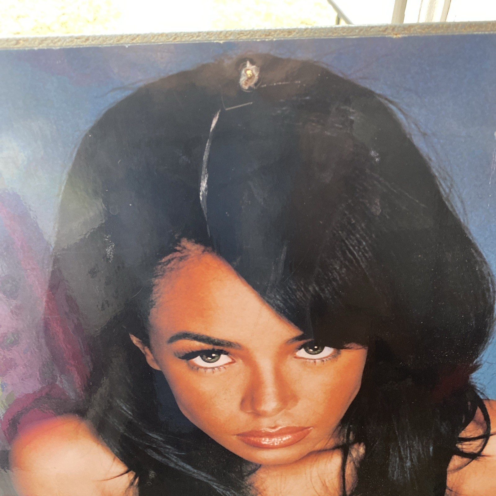 BEAUTIFUL ORIGINAL 2002 AALIYAH POSTER EX RARE