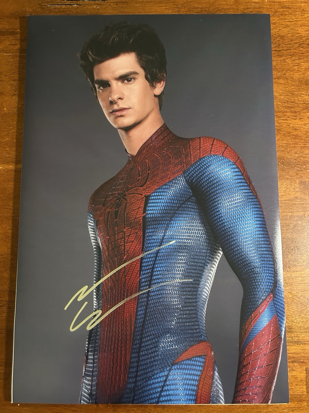 Andrew Garfield The Amazing Spider-Man Autograph 12×18 COA (READ DESCRIPTION!)