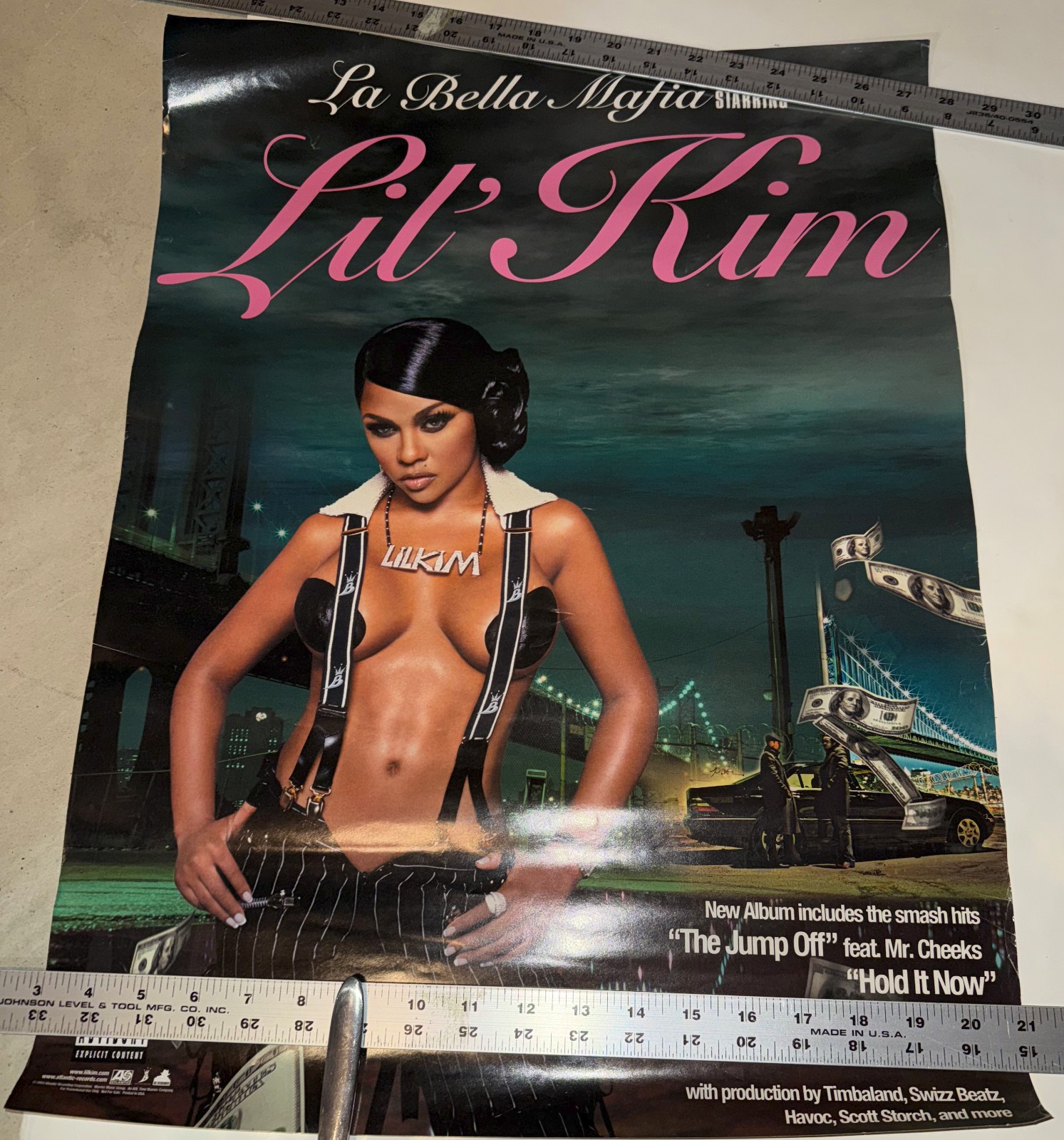 Lil Kim 2003 rap hip hop promo poster 5/10
