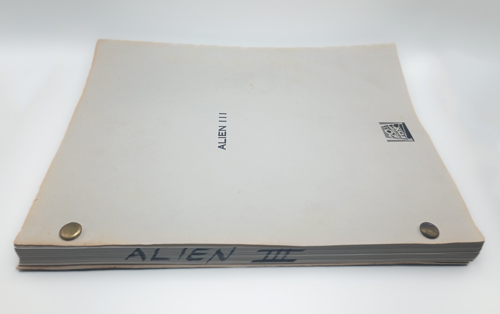 ALIEN 3 Rare Production Reshoot Script Walter Hill David Fincher Screenplay 1992