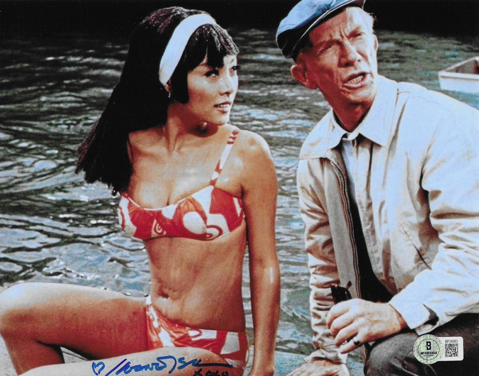 Irene Tsu Signed 8×10 Photo Autographed BAS Caprice Green Berets 83