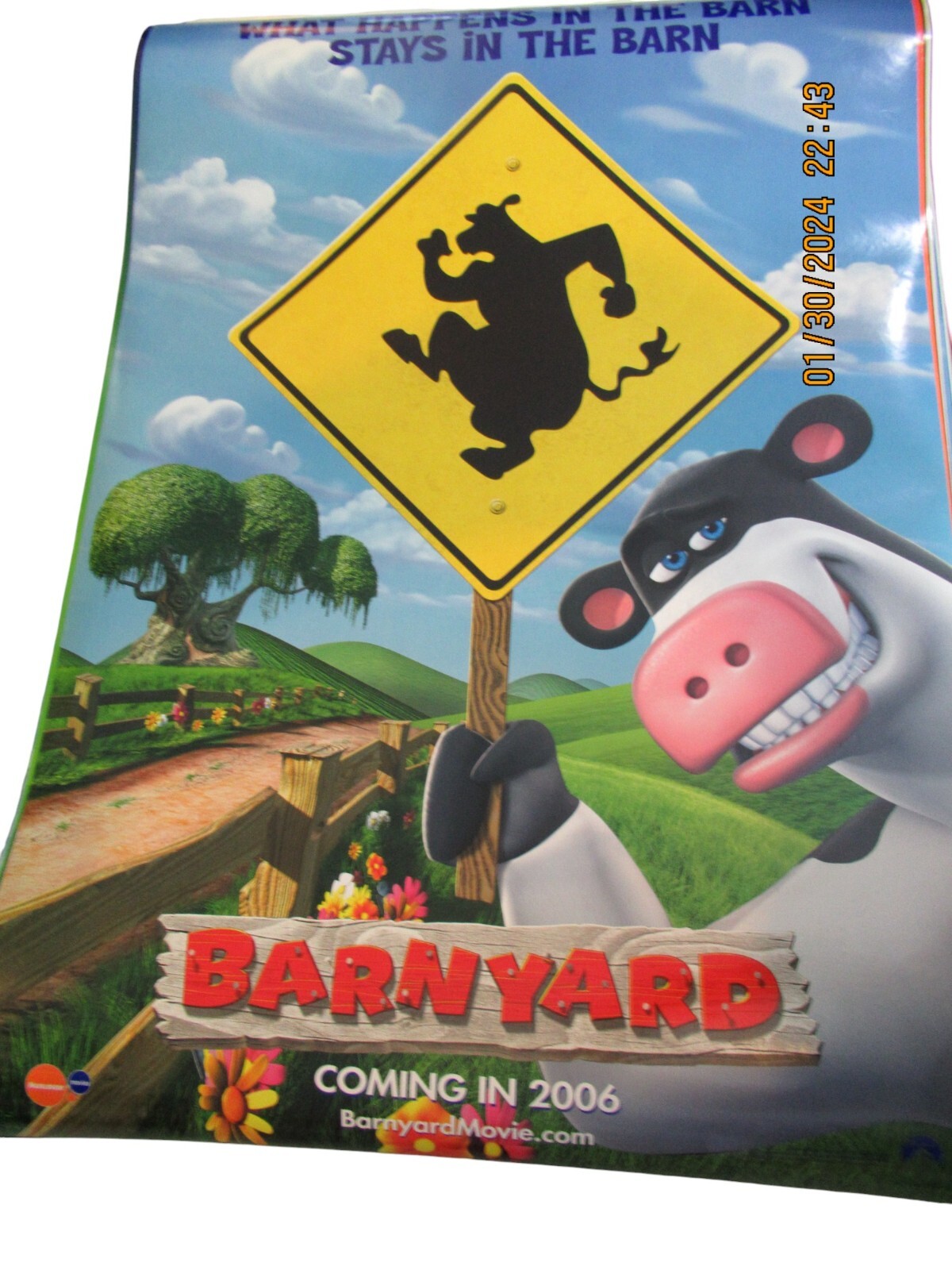 2006 Barn Yard Animation Comedy Double Sided 27″ x 41″ Theatrical Movie Poster