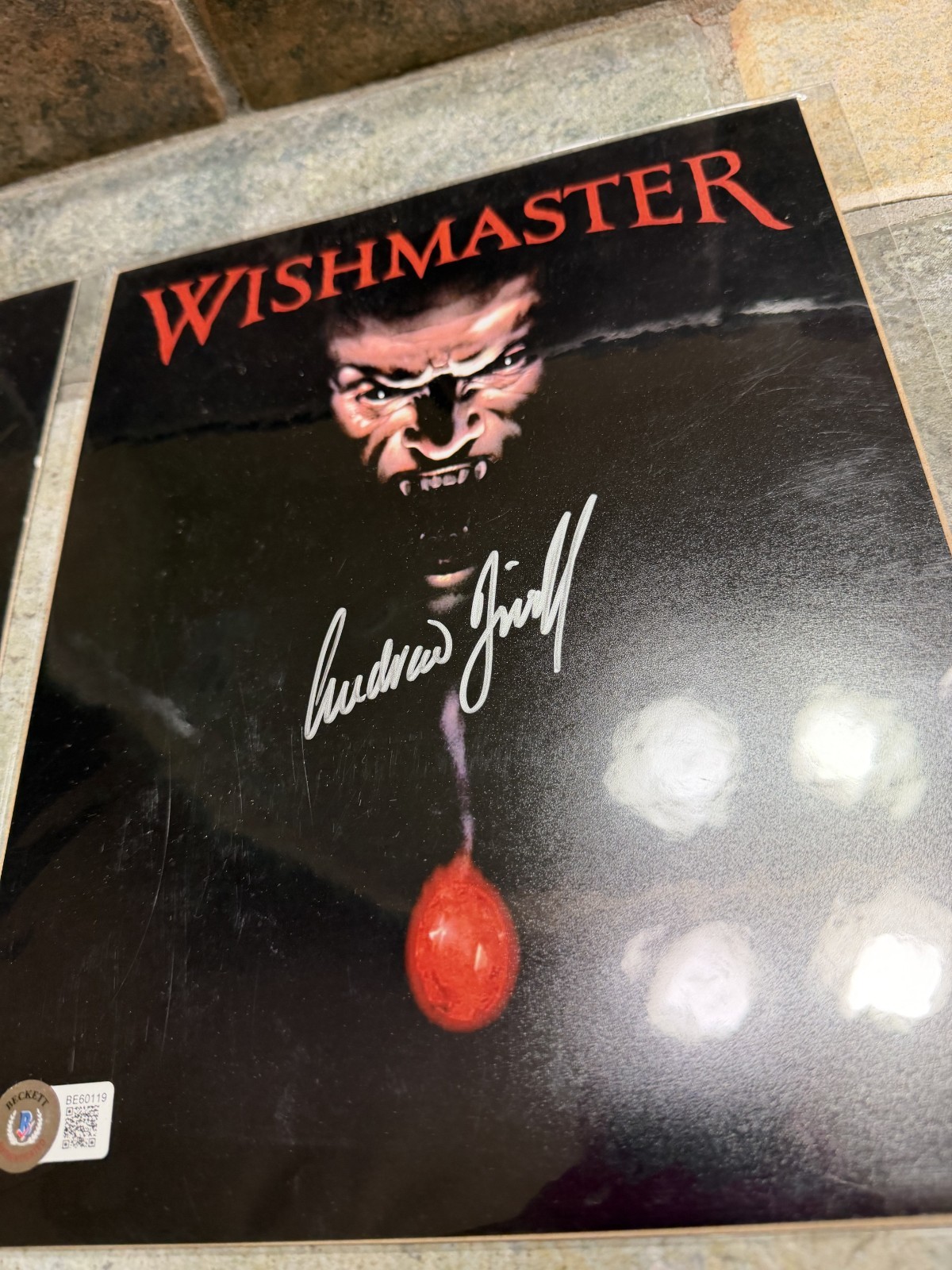 Horror Autograph Lot 3 Signed 8×10 Photos BAS Beckett Re-Animator Wishmaster Kil