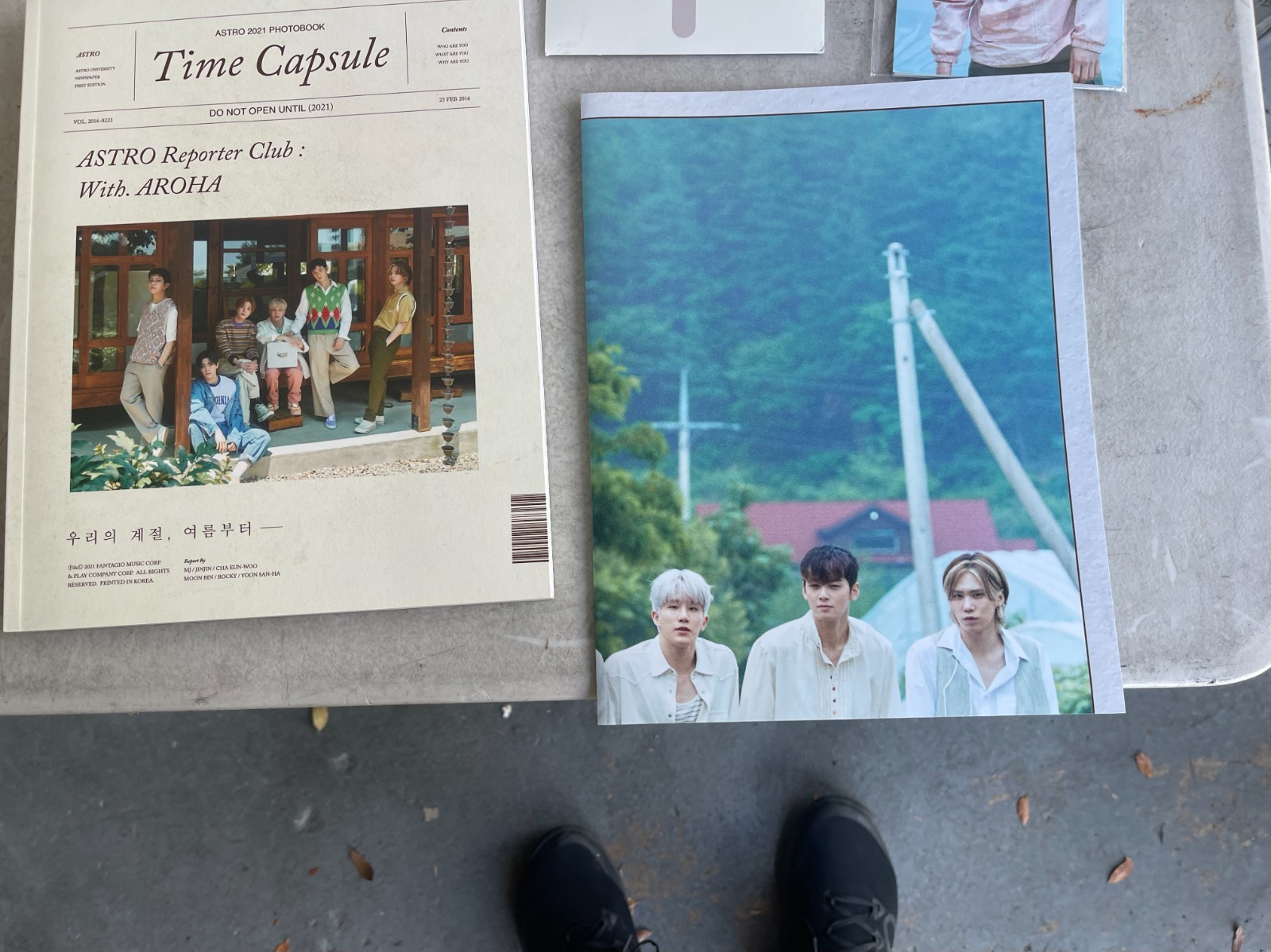 Astro 2021 Photobook: Time Capsule Summer Memories K-Pop Group DVD Poster Card