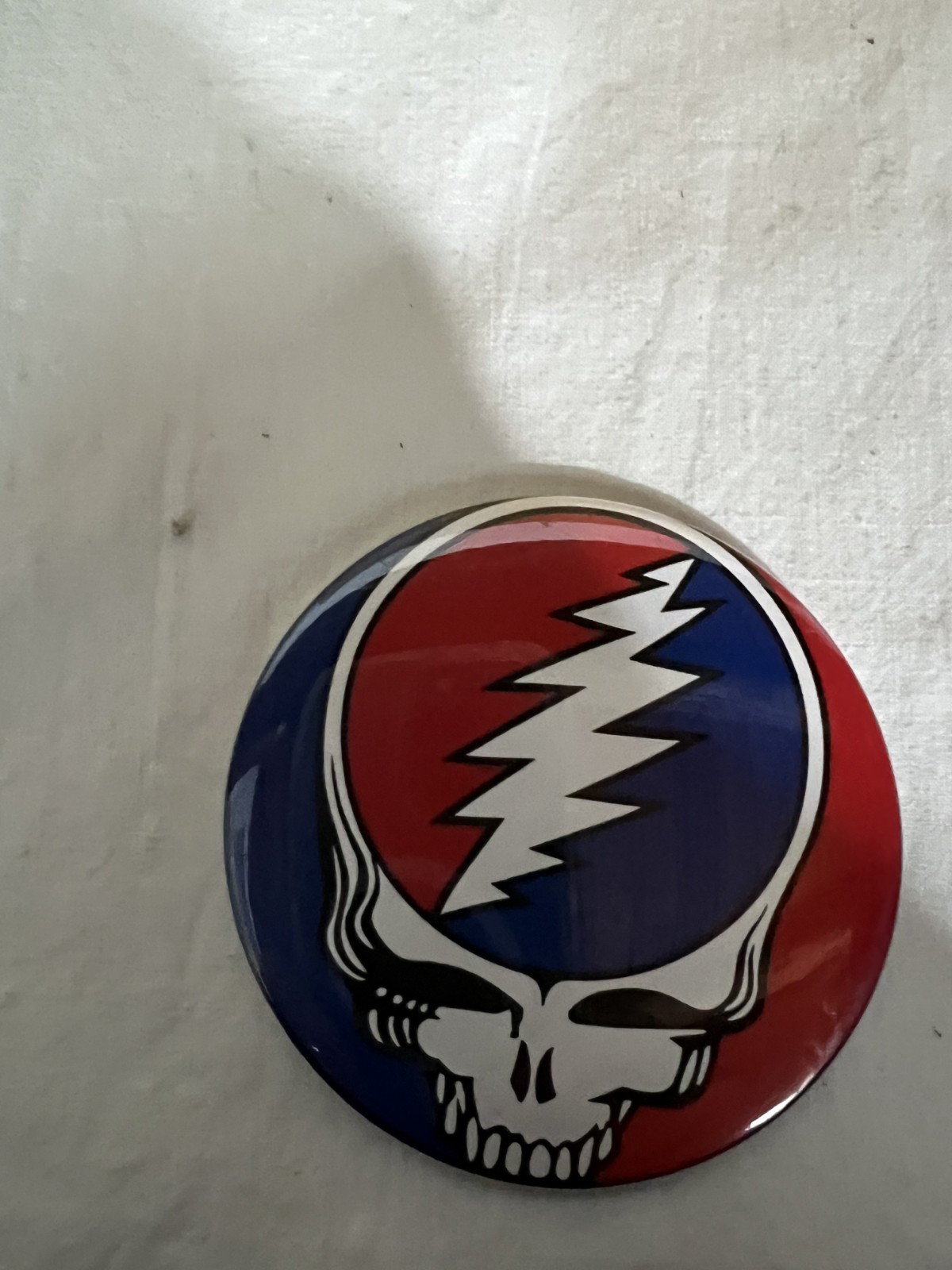 New Grateful Dead Steal Your Face Refrigerator Magnet 3″ x 3″ Round GDP Inc