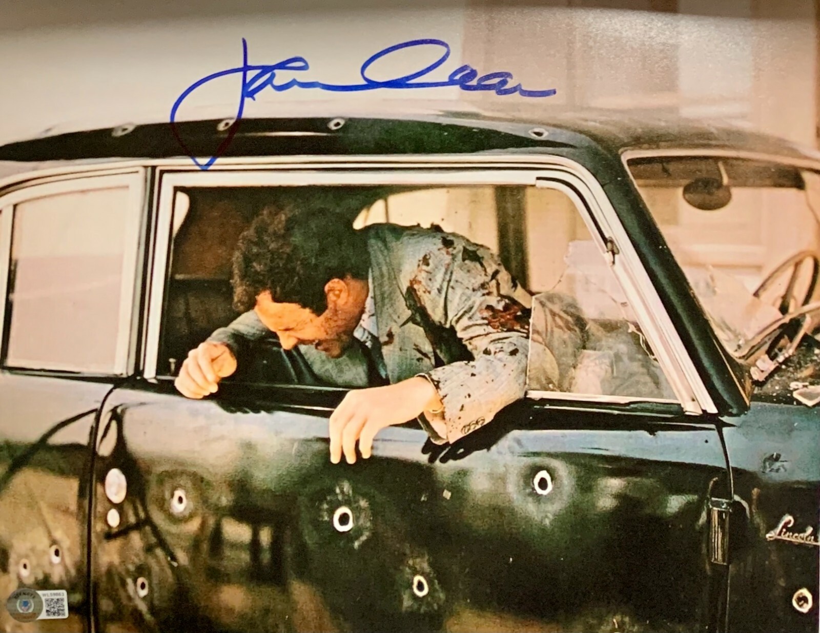 James Caan Signed 11×14 The Godfather Sonny Corleone Shot Photo Beckett BAS