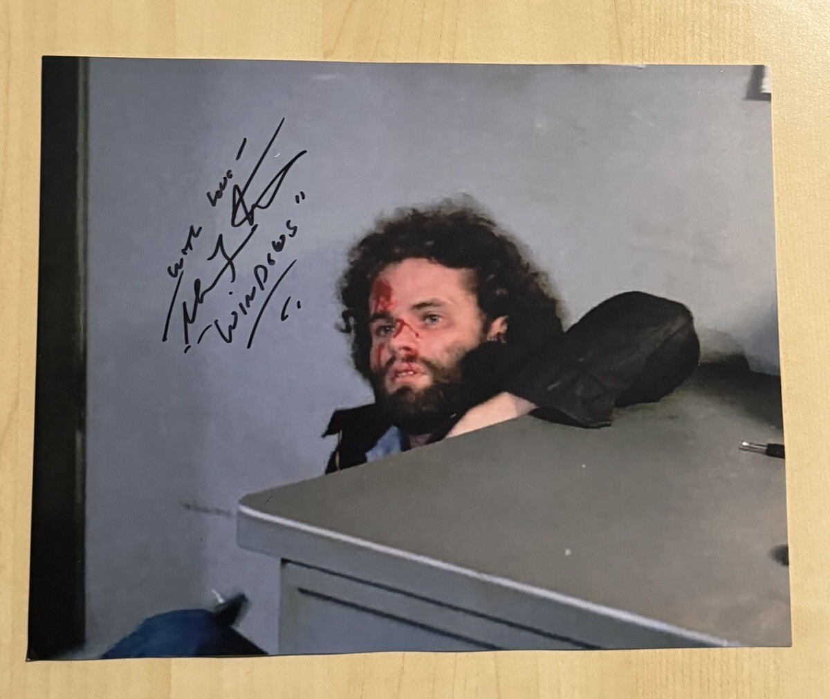 THOMAS WAITES HAND SIGNED 8×10 PHOTO ACTOR AUTOGRAPHED THE THING RARE COA