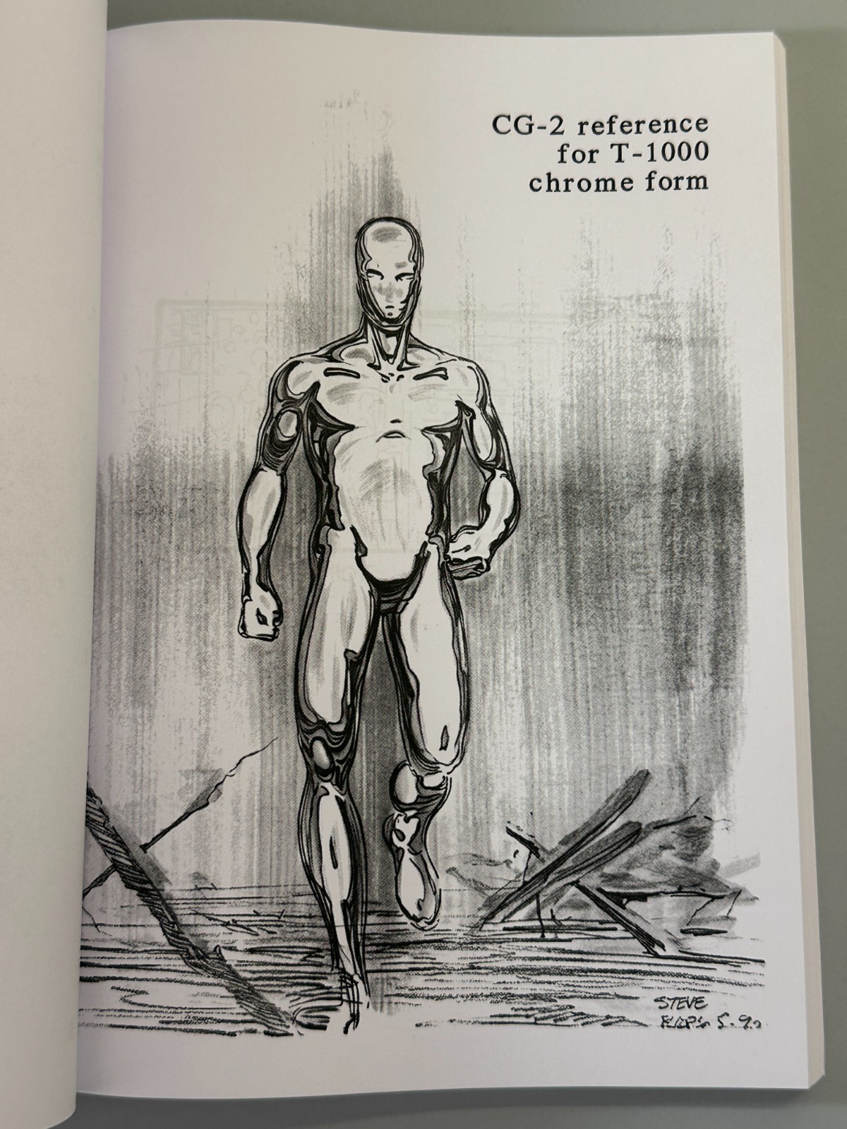 Terminator 2: Judgment Day Storyboards Volume One 1991 Arnold Schwarzenegger T2