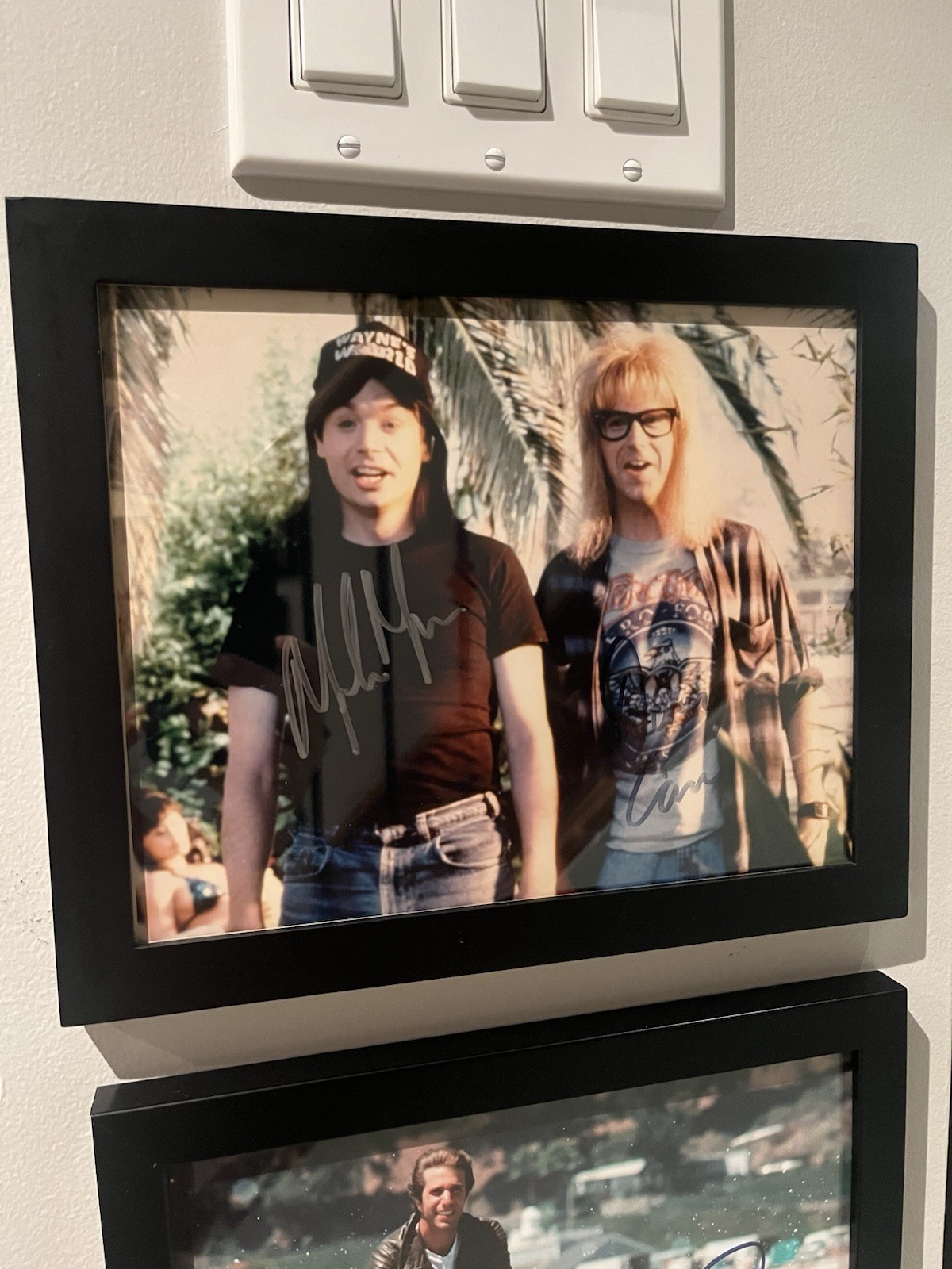 Wayne’s World Autographed Photo Mike Myers & Dana Carvey NO COA