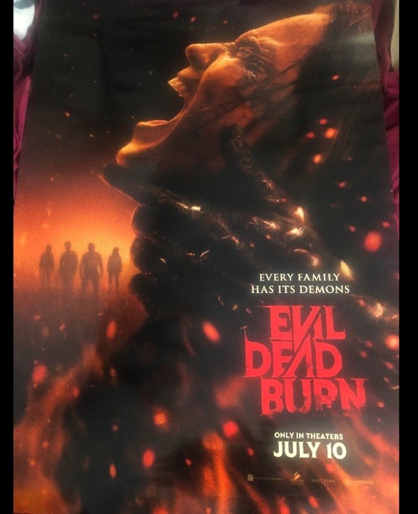 Evil Dead Burn Original 27×40 DS Movie Theatre Poster 2026