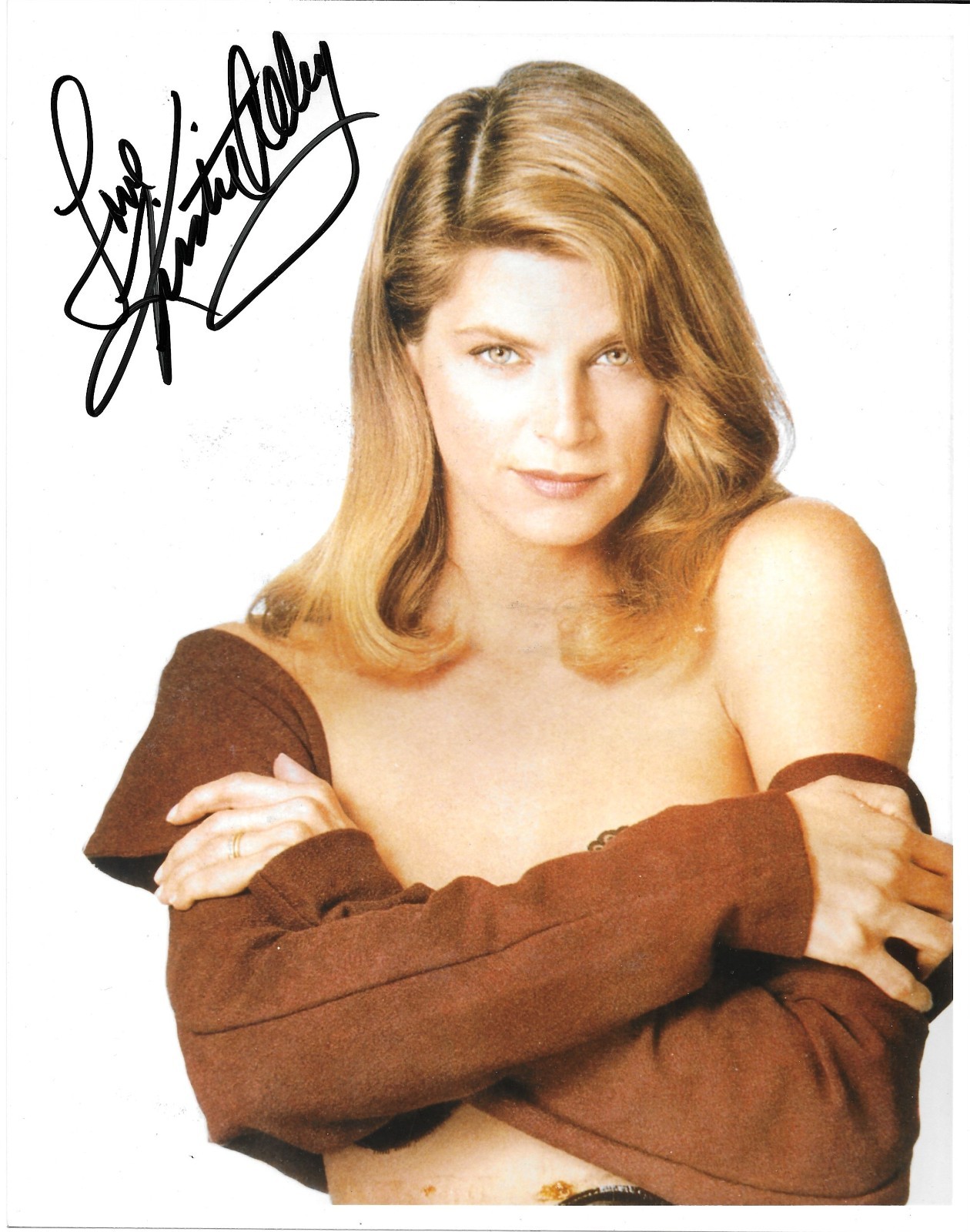 KIRSTIE ALLEY CHEERS SIGNED AUTOGRAPHED PHOTO MORE CHEERS ITEMS IN STORE