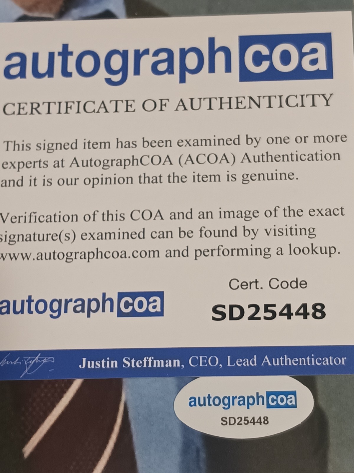MICHAEL RAPAPORT (Actor, Comedian & Podcaster) Signed 8×10 Photo (Autograph COA)