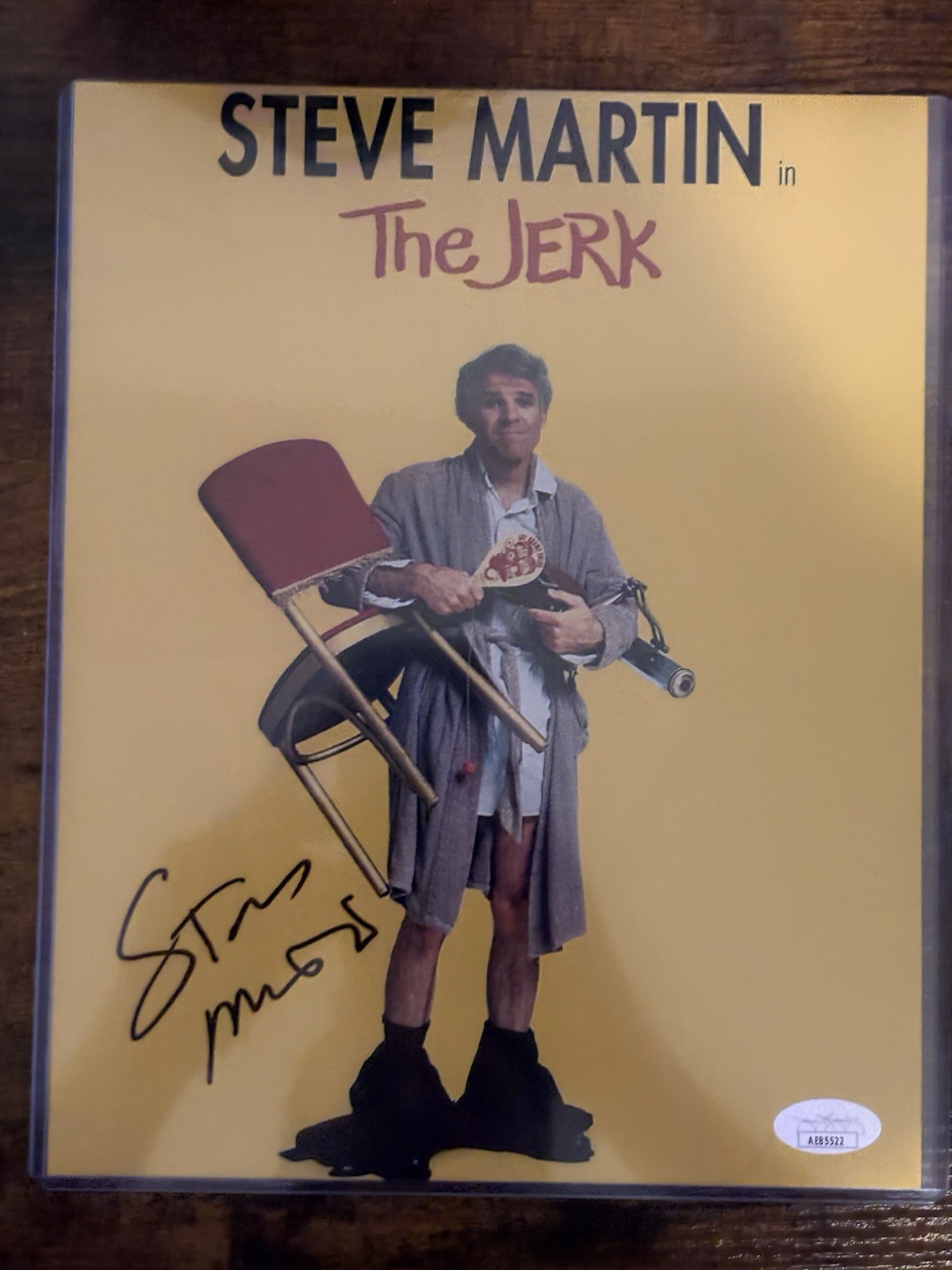 STEVE MARTIN SIGNED 8X10 JSA AUTOGRAPH COA THREE AMIGOS 3 THE JERK AUTO
