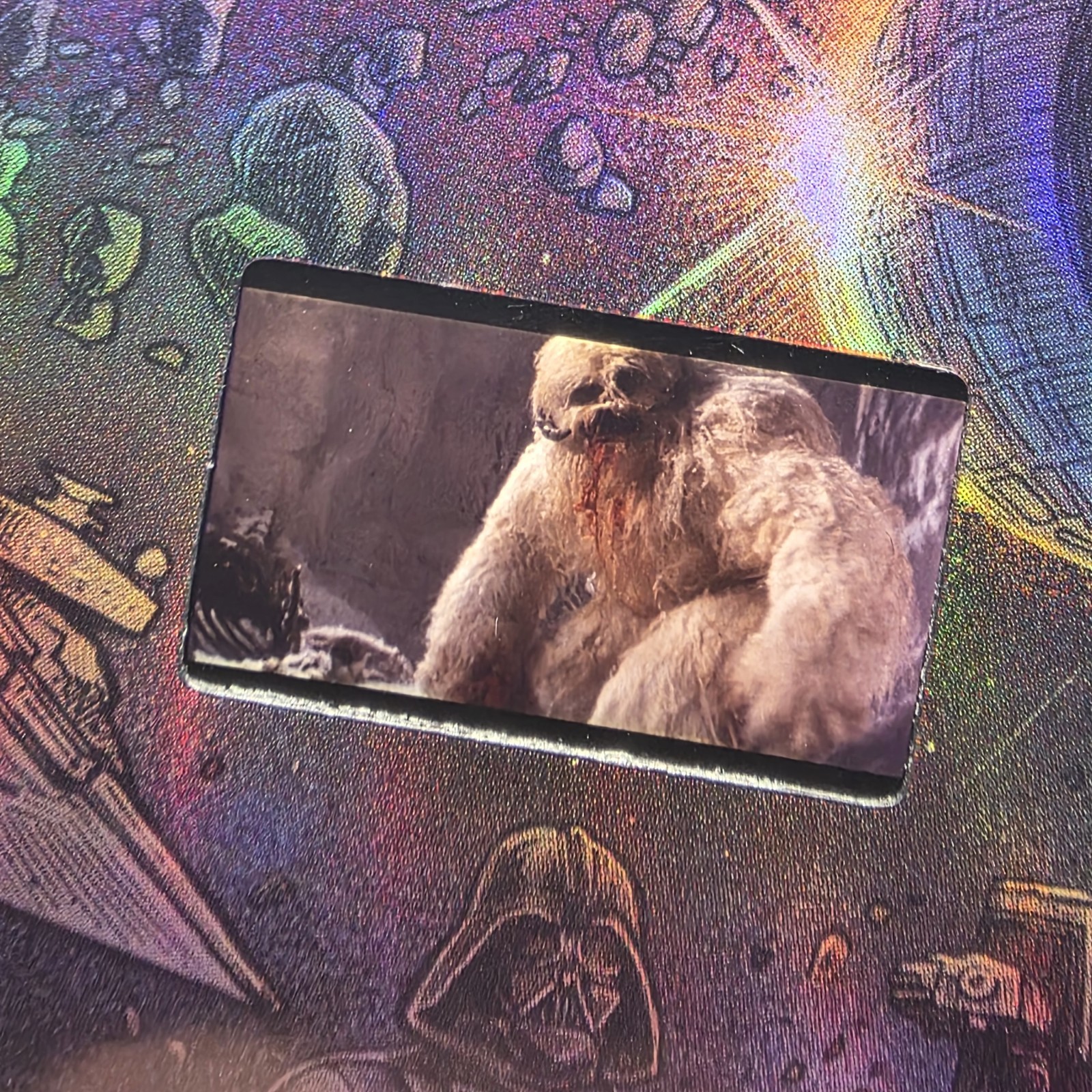 Star Wars The Empire Strikes Back Wampa 35mm Film Cell FSA Custom Fan Art Card