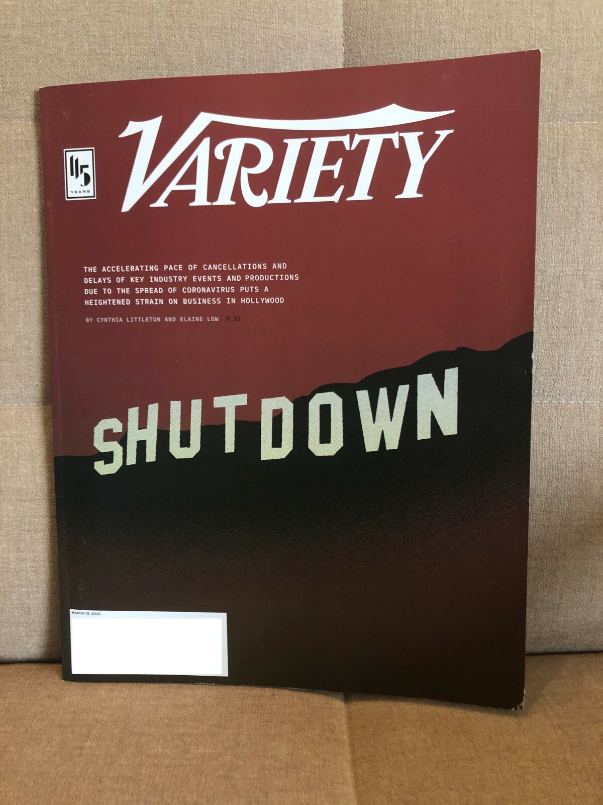 Variety Magazine 3-18-20 Disney’s Mulan Steven Universe, Wonder Woman Aaron Paul