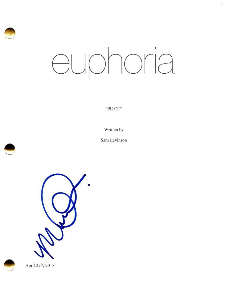 Maude Apatow Signed Autograph Euphoria Full Pilot Script Screenplay Lexi Howard