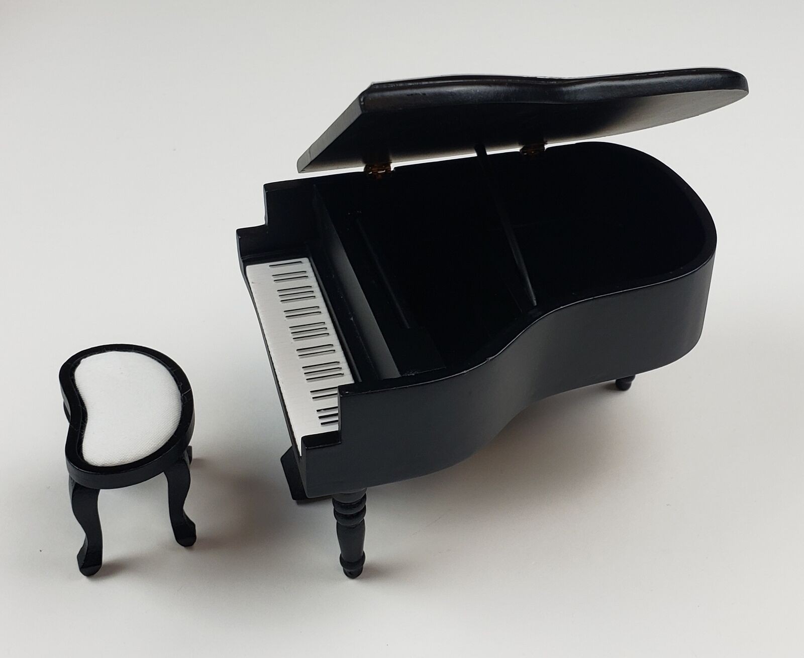 Mumford & Sons Autographed Signed Custom Toy Mini Piano Rushmere ACOA