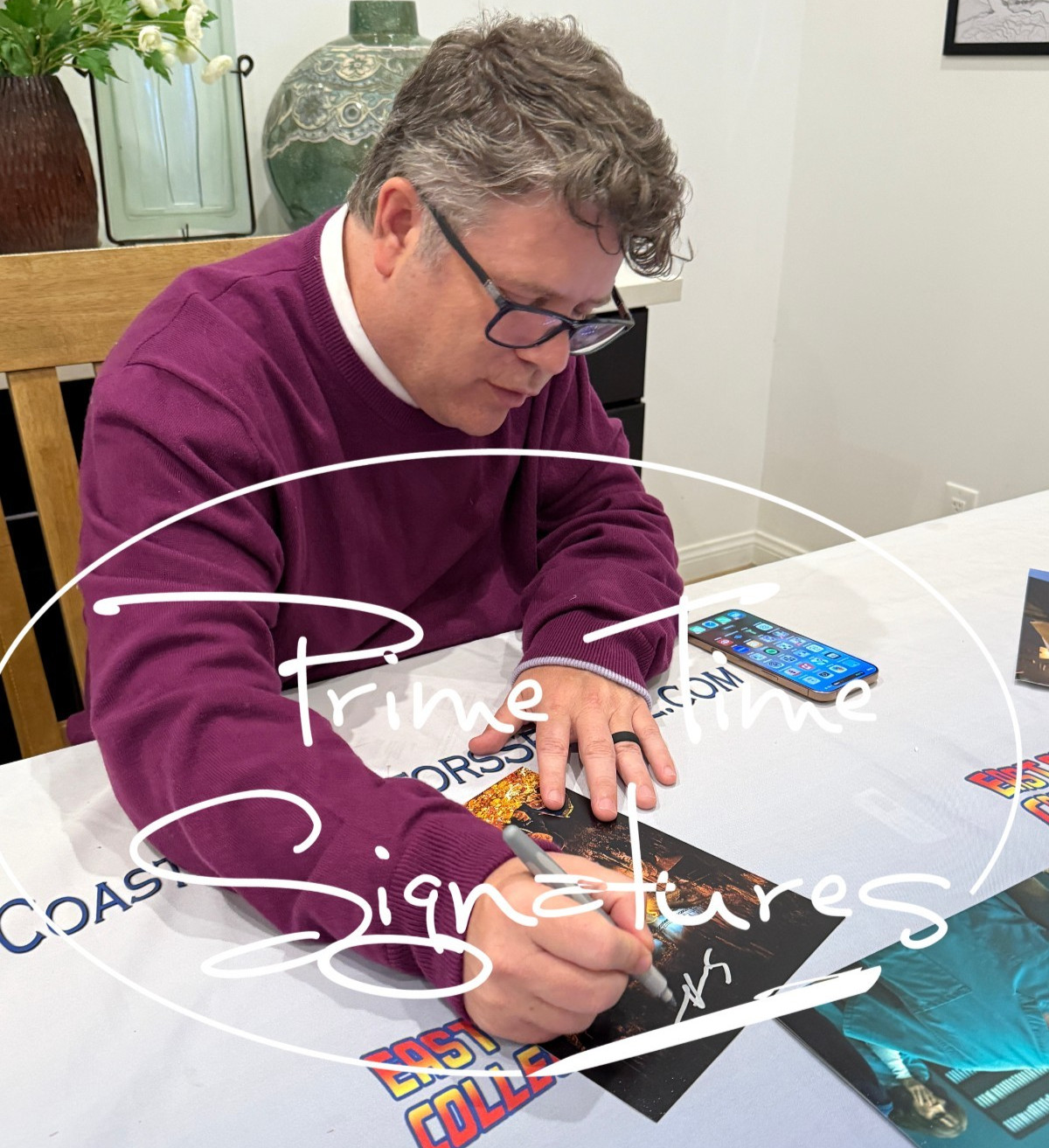Sean Astin Signed 8×10 Photo The Goonies Authentic Autograph Beckett Witness
