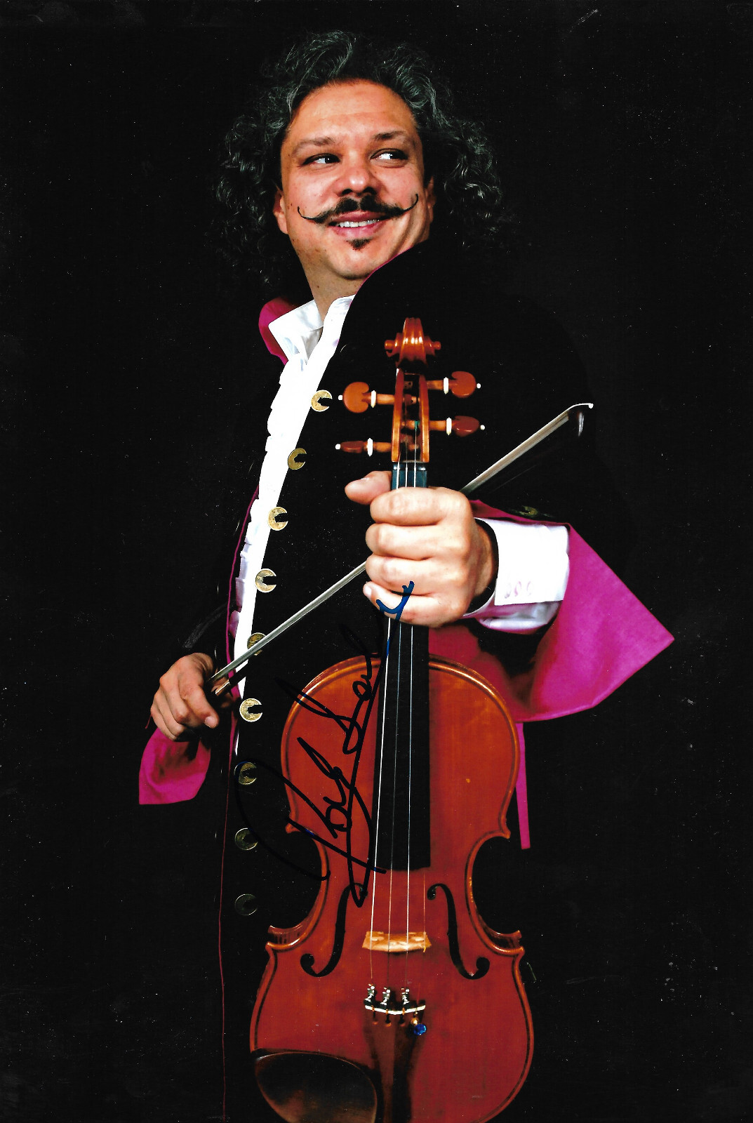 Roby Lakatos Violinist signed 8×12 inch photo autograph