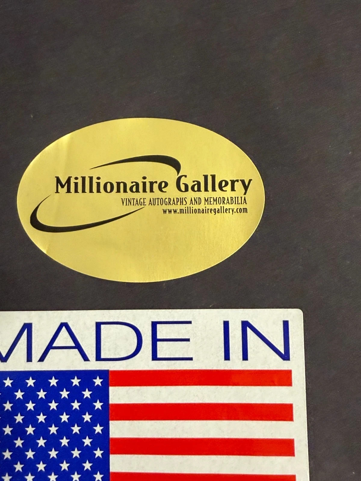 Eddie Van Halen memorabilia- From Millionaire Gallery-/COA/GOING OUT OF BUSINESS