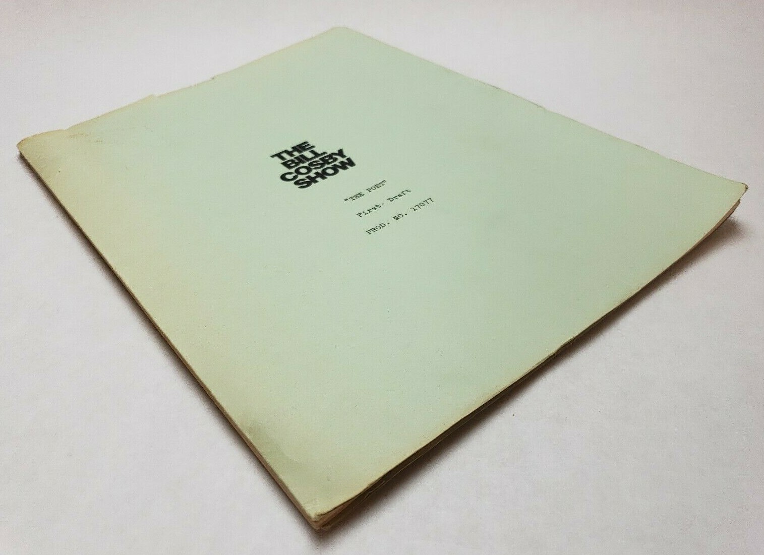 THE BILL COSBY SHOW / 1970 TV Script, rare MARK HAMILL acting role pre Star Wars