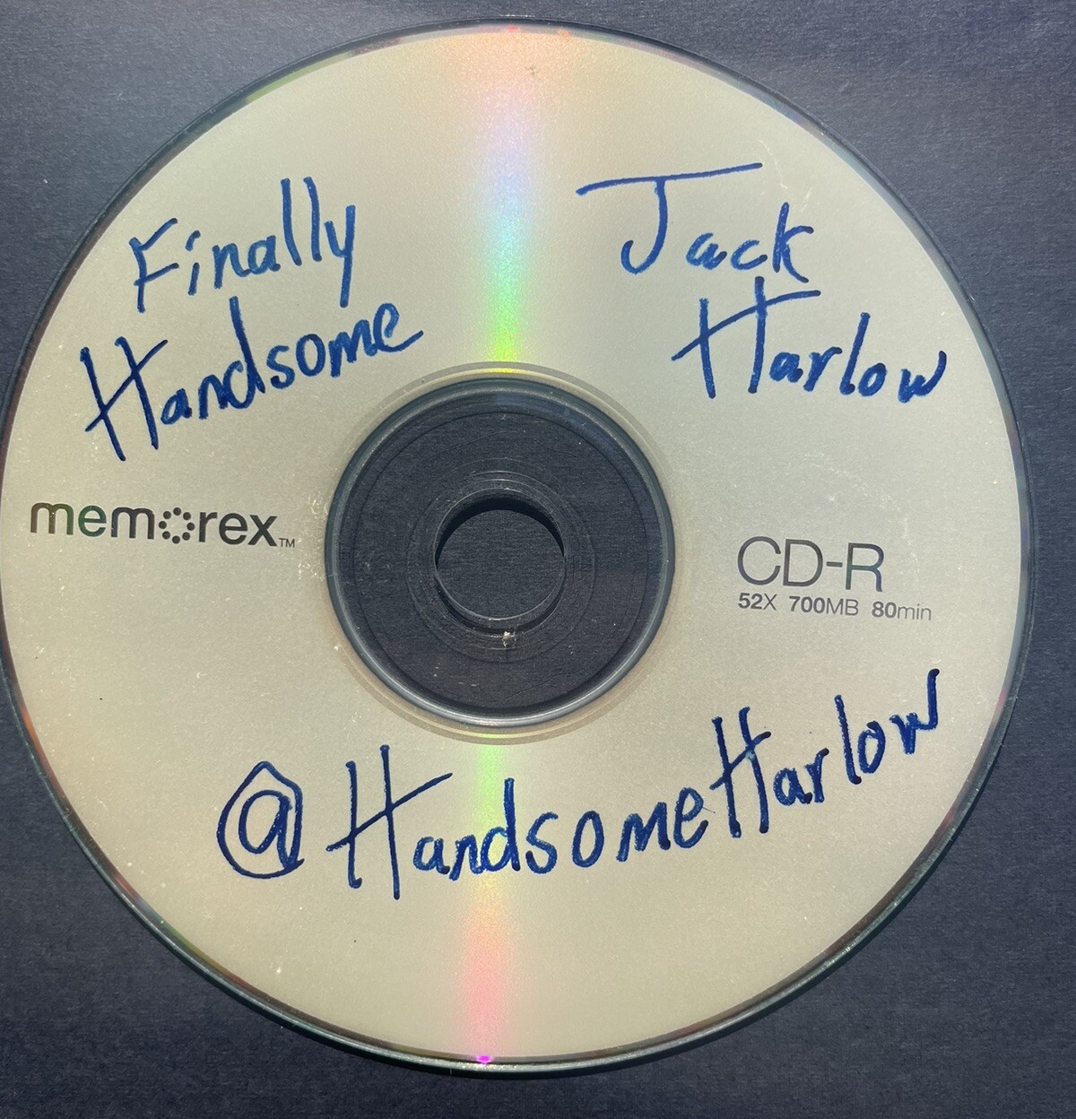 Jack Harlow Signed Autographed Debut Mixtape Cd Handsome Harlow 1/1