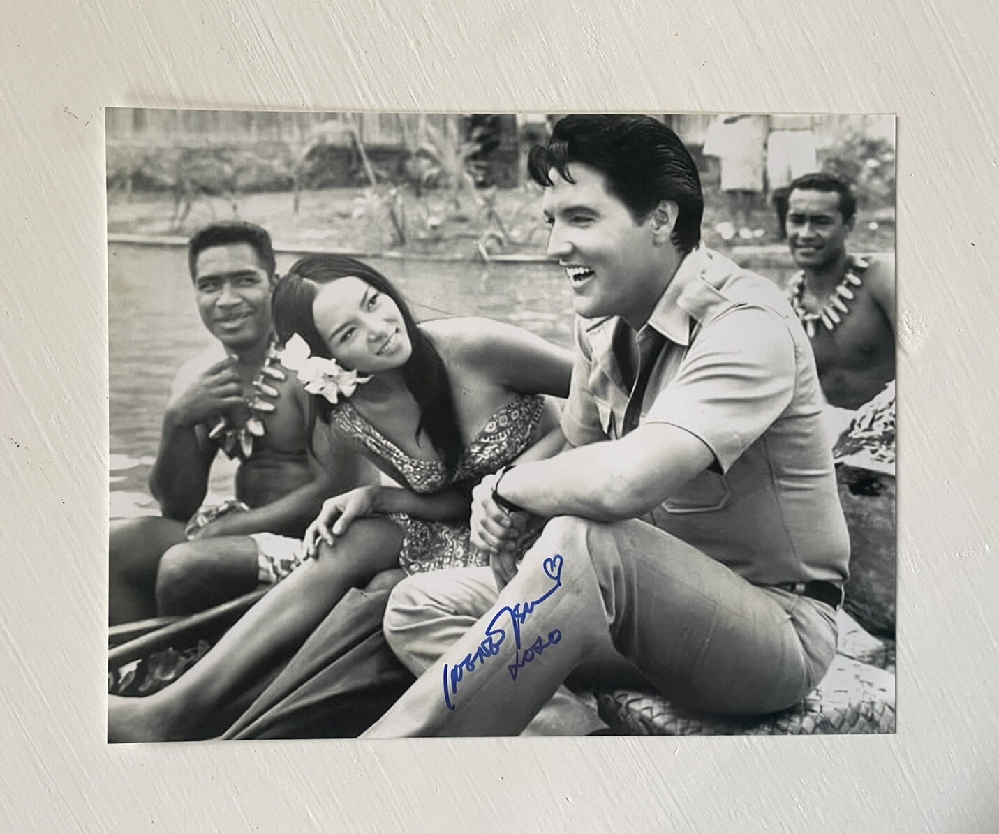 Irene Tsu Authentic Hand Signed 8×10 Photo Autograph, Elvis