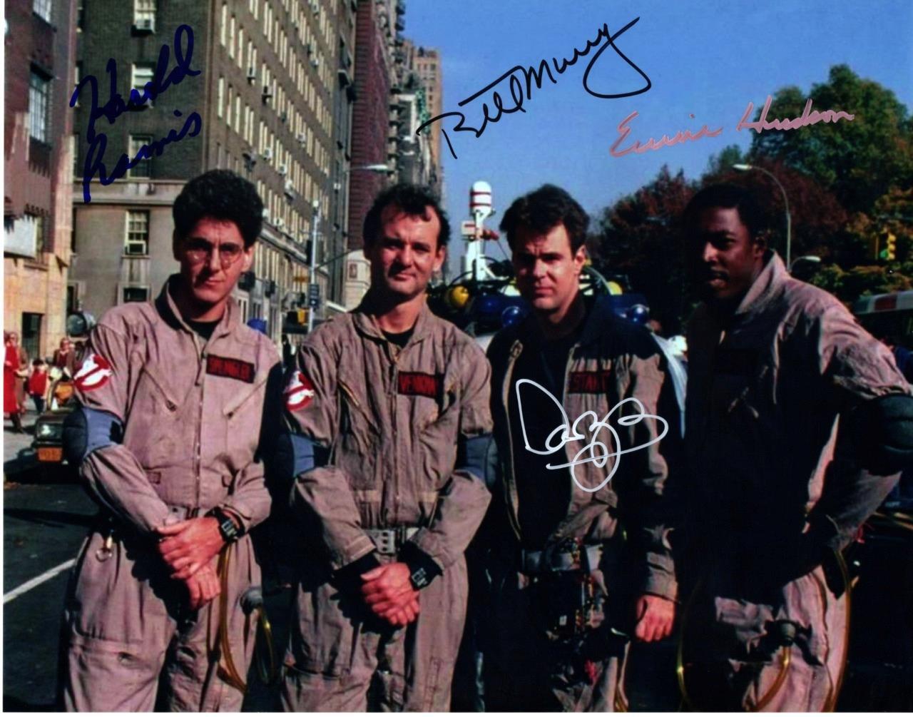 Ramis Murray Hudson Aykroyd autographed 11×14 Picture signed Photo Pic + COA