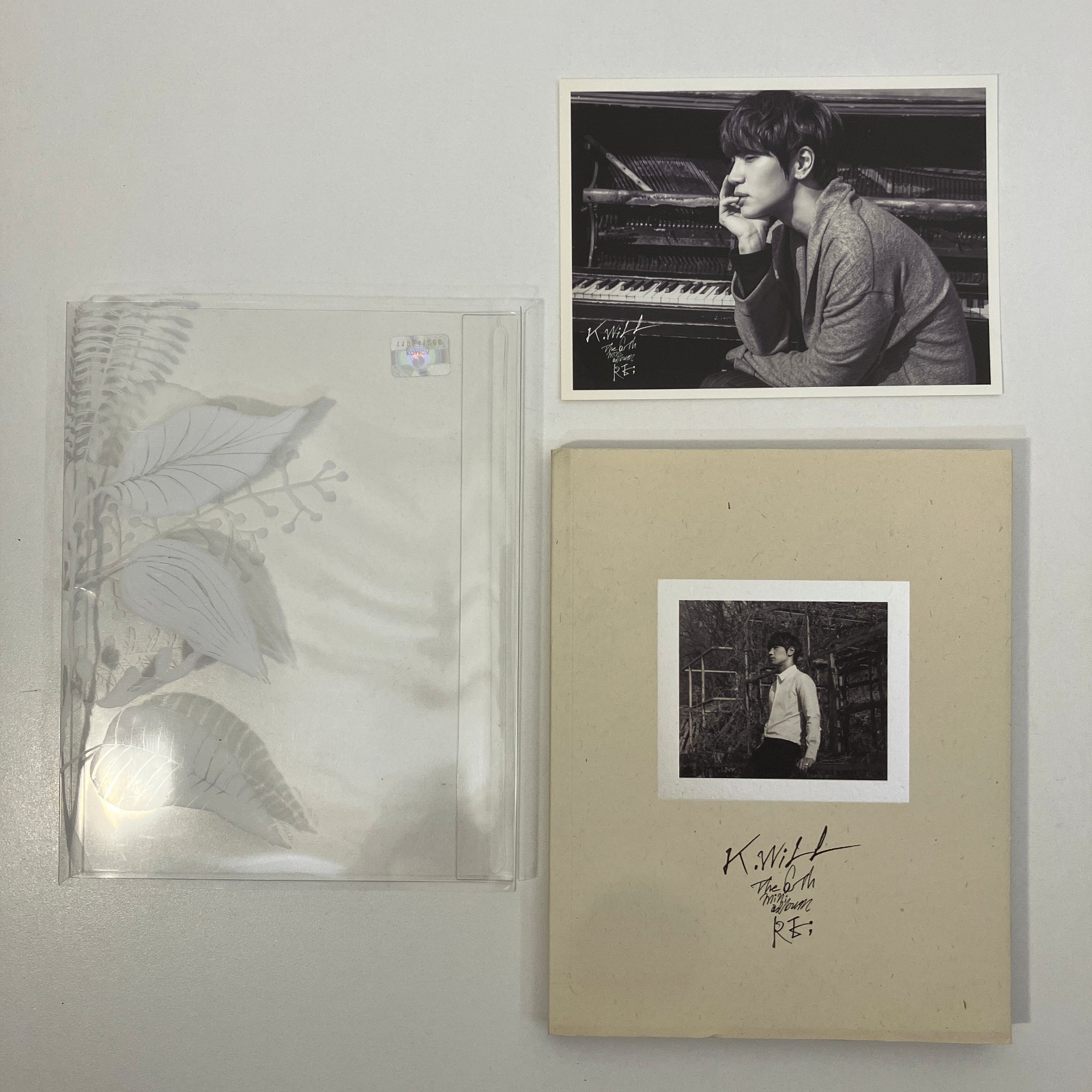 Re; The 6th Mini Album by K.Will LOEN Entertainment 2015 K-Pop CD and Postcard