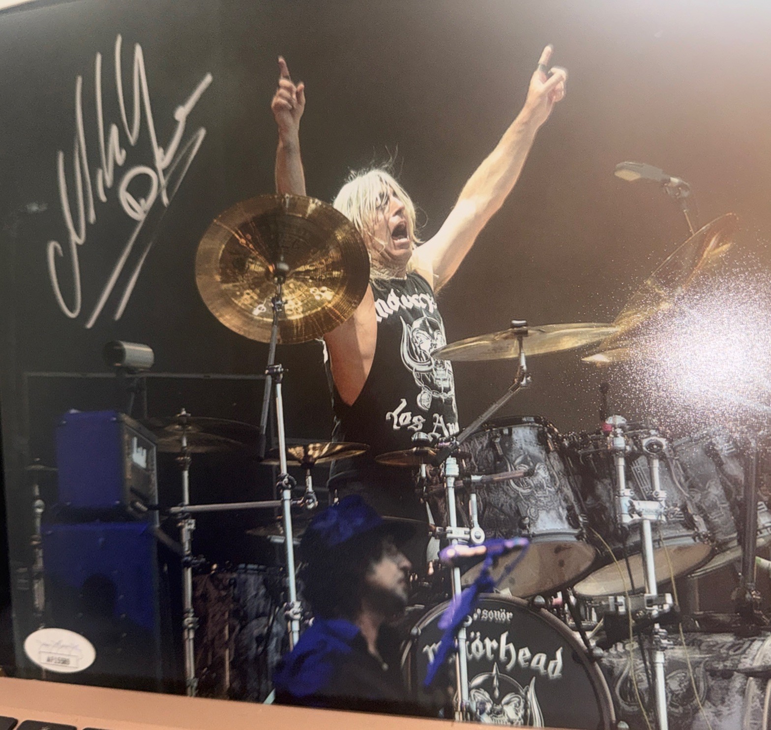 Mikkey Dee “Motörhead/Scorpions” signed autograph COA