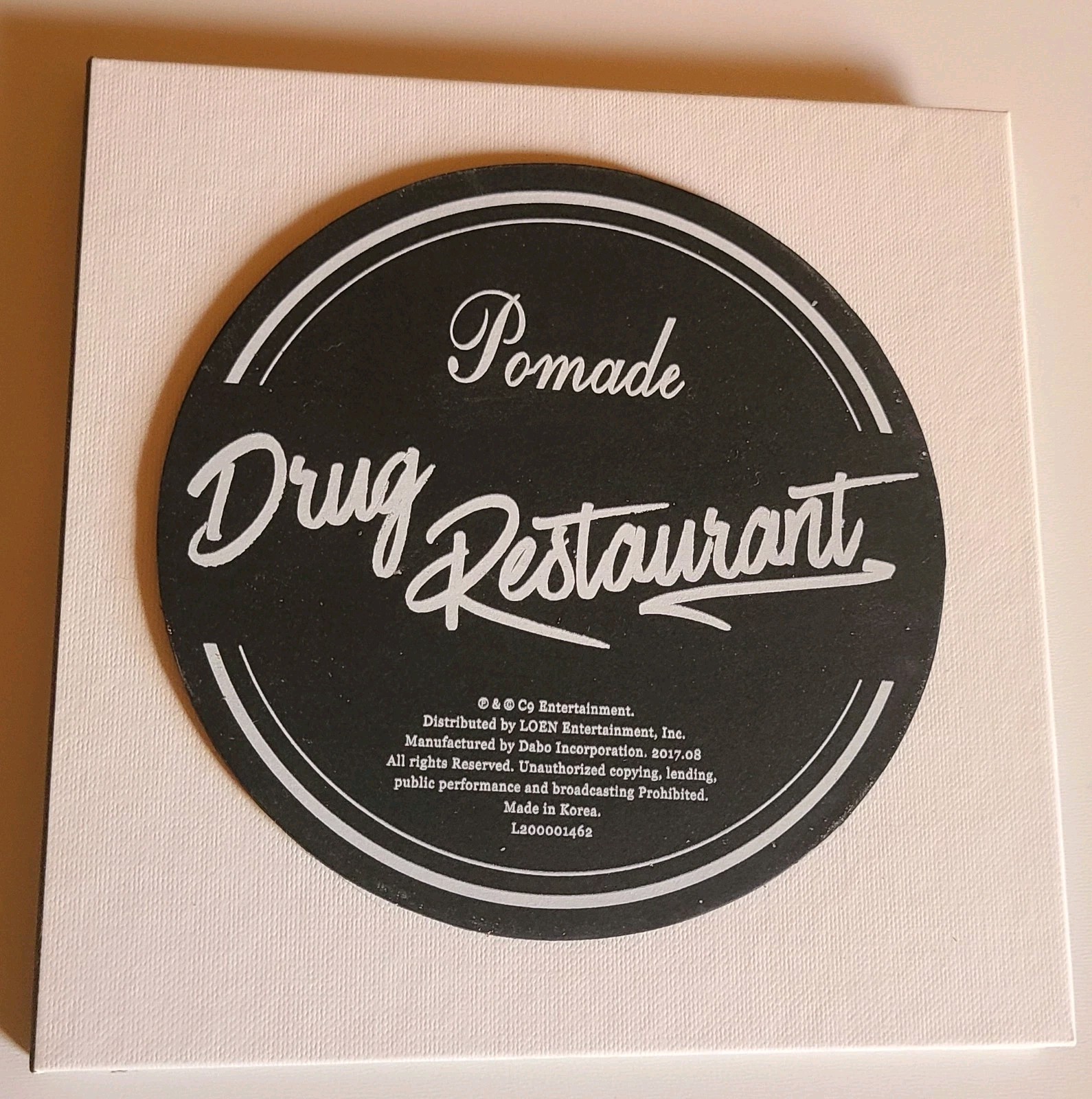 Drug Restaurant Album Pomade CD Photobook Rare Jung Joon Young Band Kpop Krock