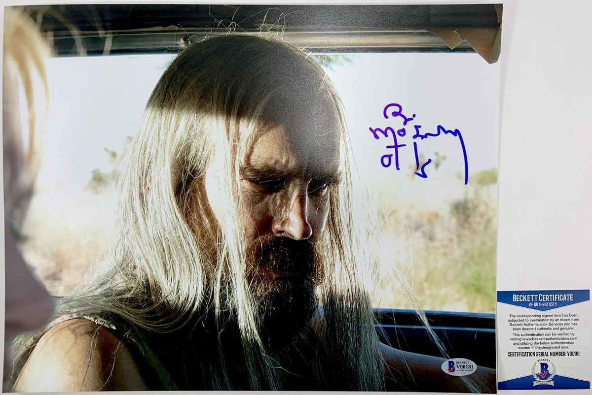 Bill Moseley Signed The Devil’s Rejects Otis Driftwood 11×14 Photo C BAS COA