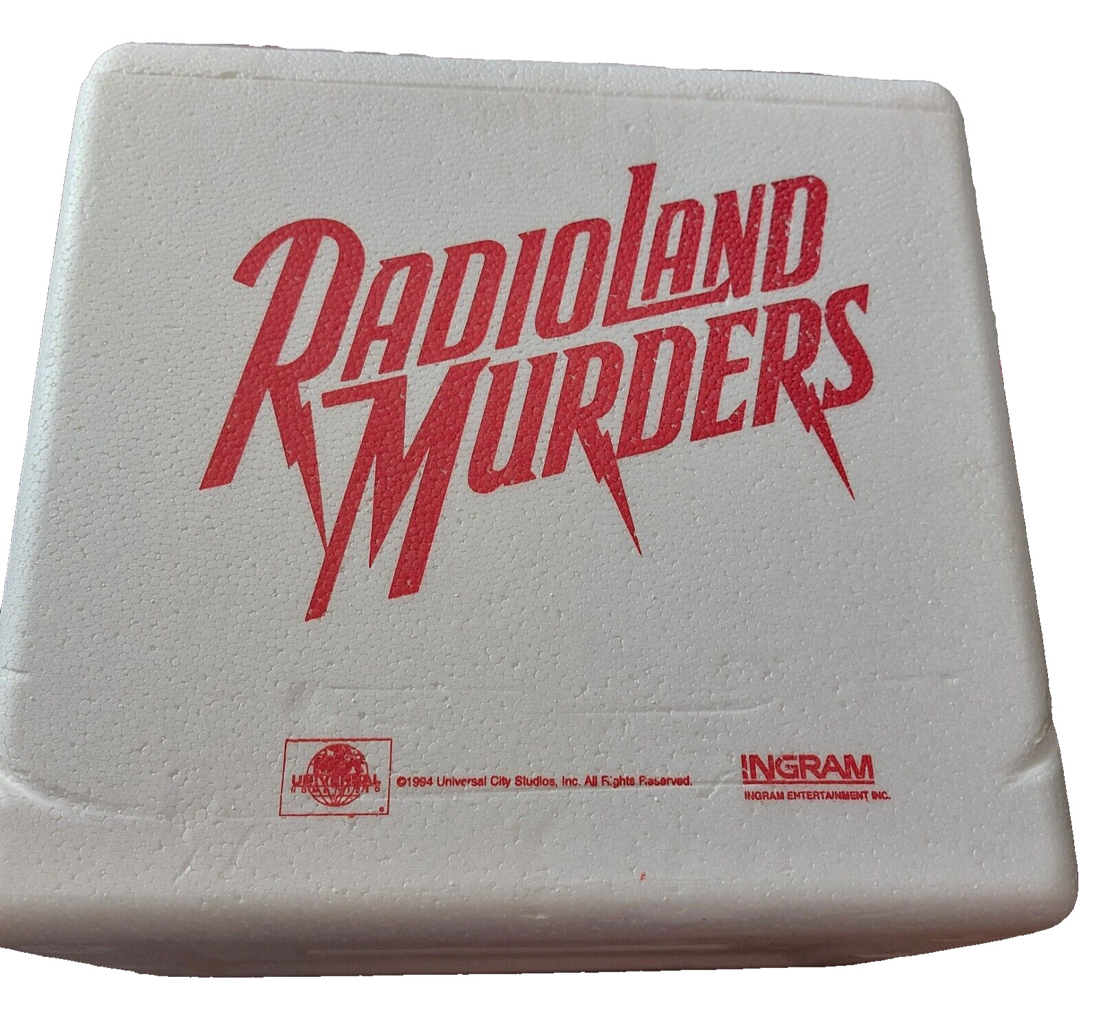 1994 RADIOLAND MURDERS PROMO MOVIE PRESS KIT Cooler Tumblers Sunglasses NEW*