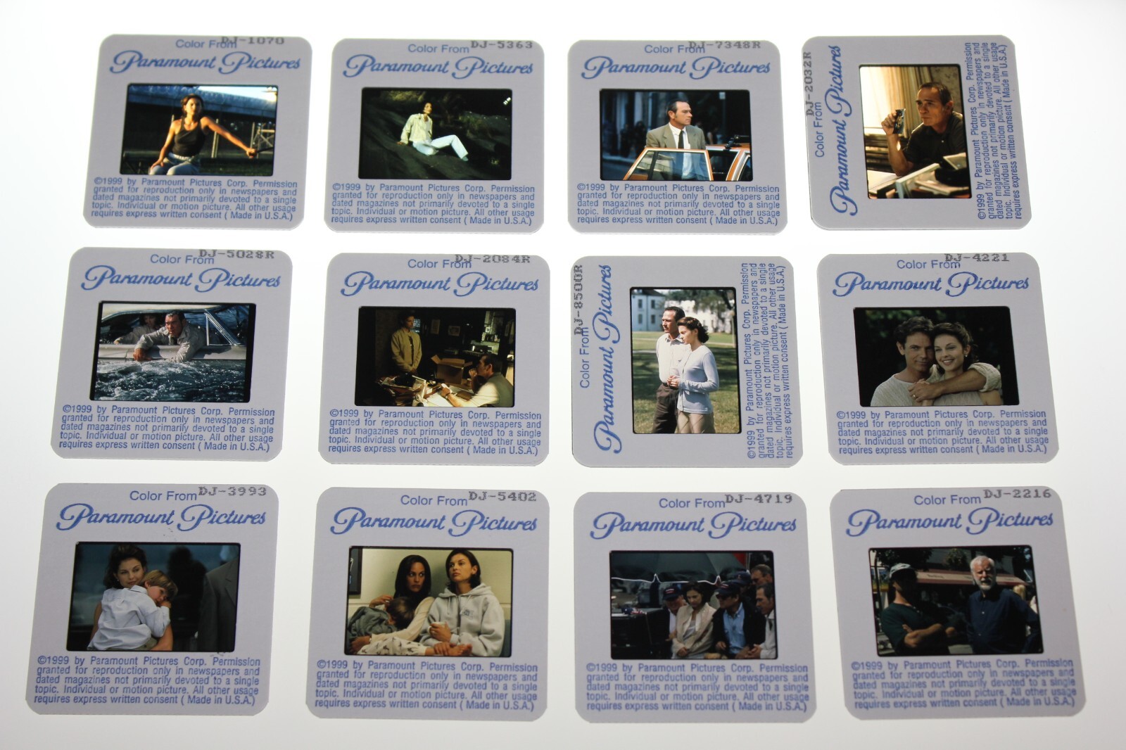 DOUBLE JEOPARDY – 12 press kit slides Ashley Judd Tommy Lee Jones