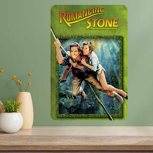 Romancing the Stone Classic Movie Metal Poster Sign