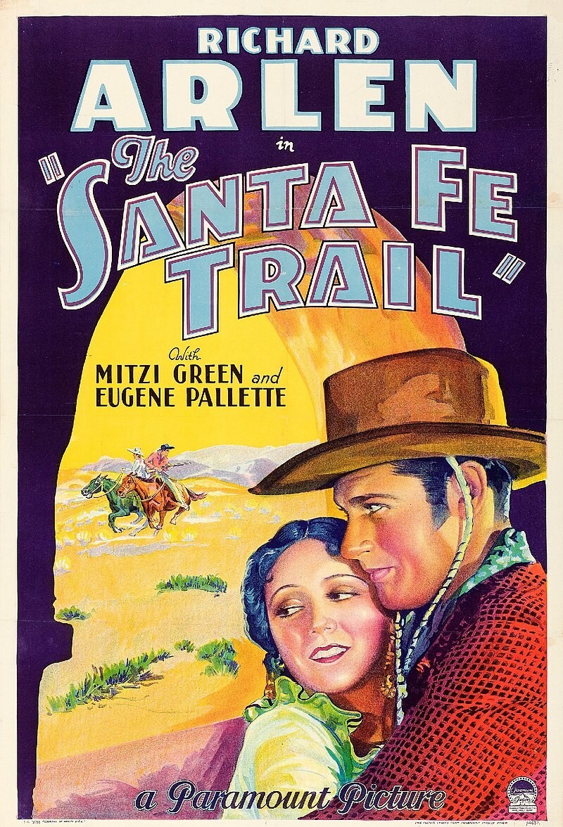 RICHARD ARLEN The Santa Fe Trail – Movie Poster Image – 5 x 7 in Photo Print
