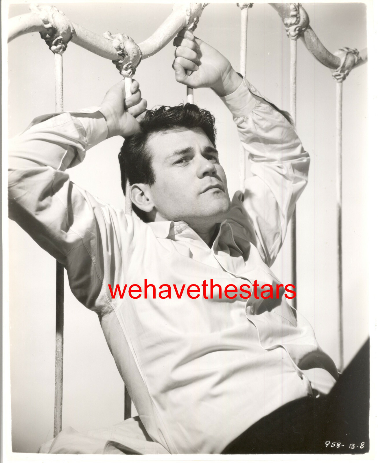 VINTAGE Don Murray QUITE HANDSOME IN BED ’57 HATFUL OF RAIN Publicity Portrait