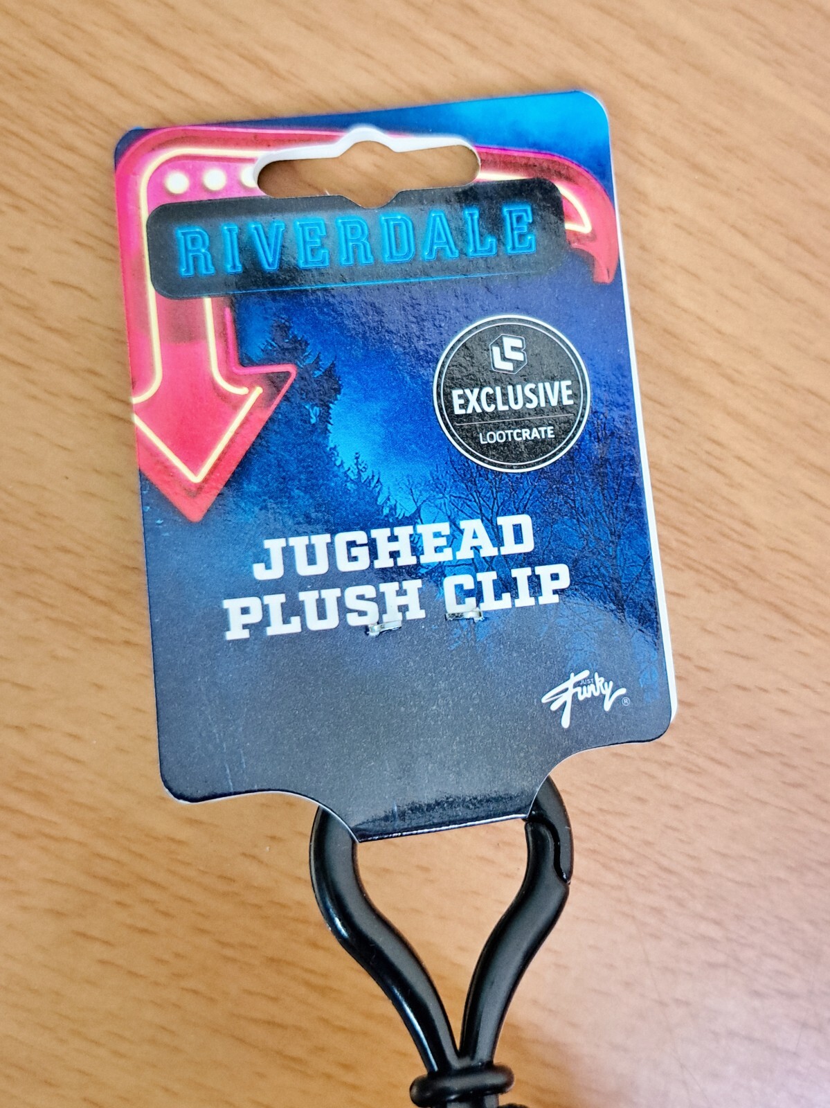 Lootcrate Riverdale Jughead 6″ Plush Clip Backpack Key Fob New with Tags