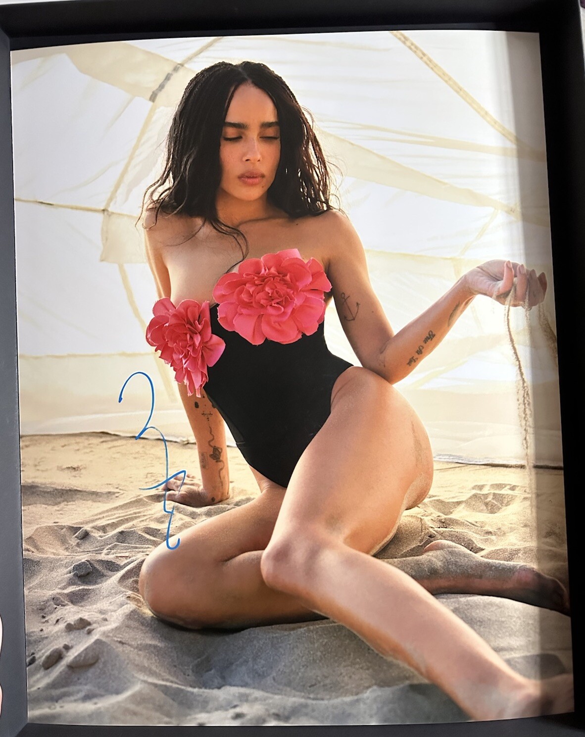 ZOE KRAVITZ SIGNED CATWOMAN PHOTO 16×20 BATMAN AUTOGRAPH SELINA KYLE SEXY BABE 2