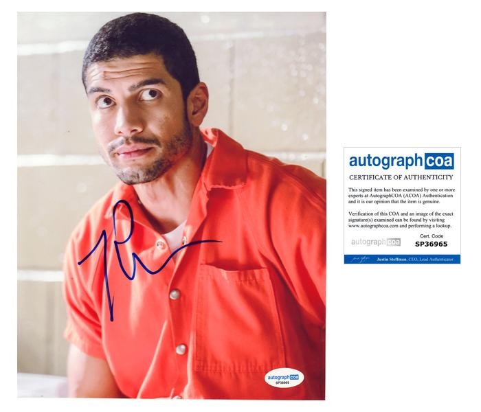 Rick Gonzalez “Law & Order: Organized Crime” AUTOGRAPH Signed 8×10 Photo B ACOA