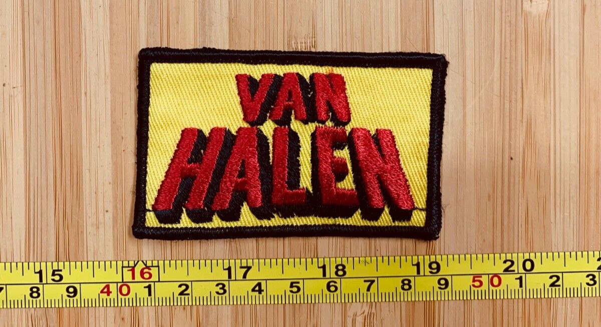 Van Halen Patch RARE Music Rock & Roll Vintage NOS 70’S