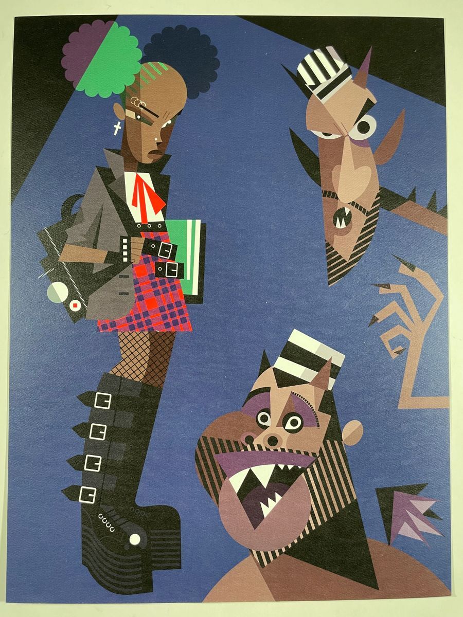 Wendell & Wild Triple Signed 12×16 Poster Autographed Henry Selick +2 JSA COA
