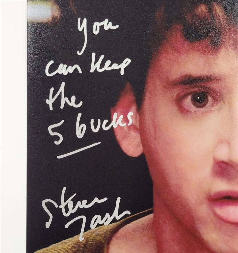 Steven Tash signed “5 Bucks” Ghostbusters 8×10 Photo autograph ~ Beckett BAS