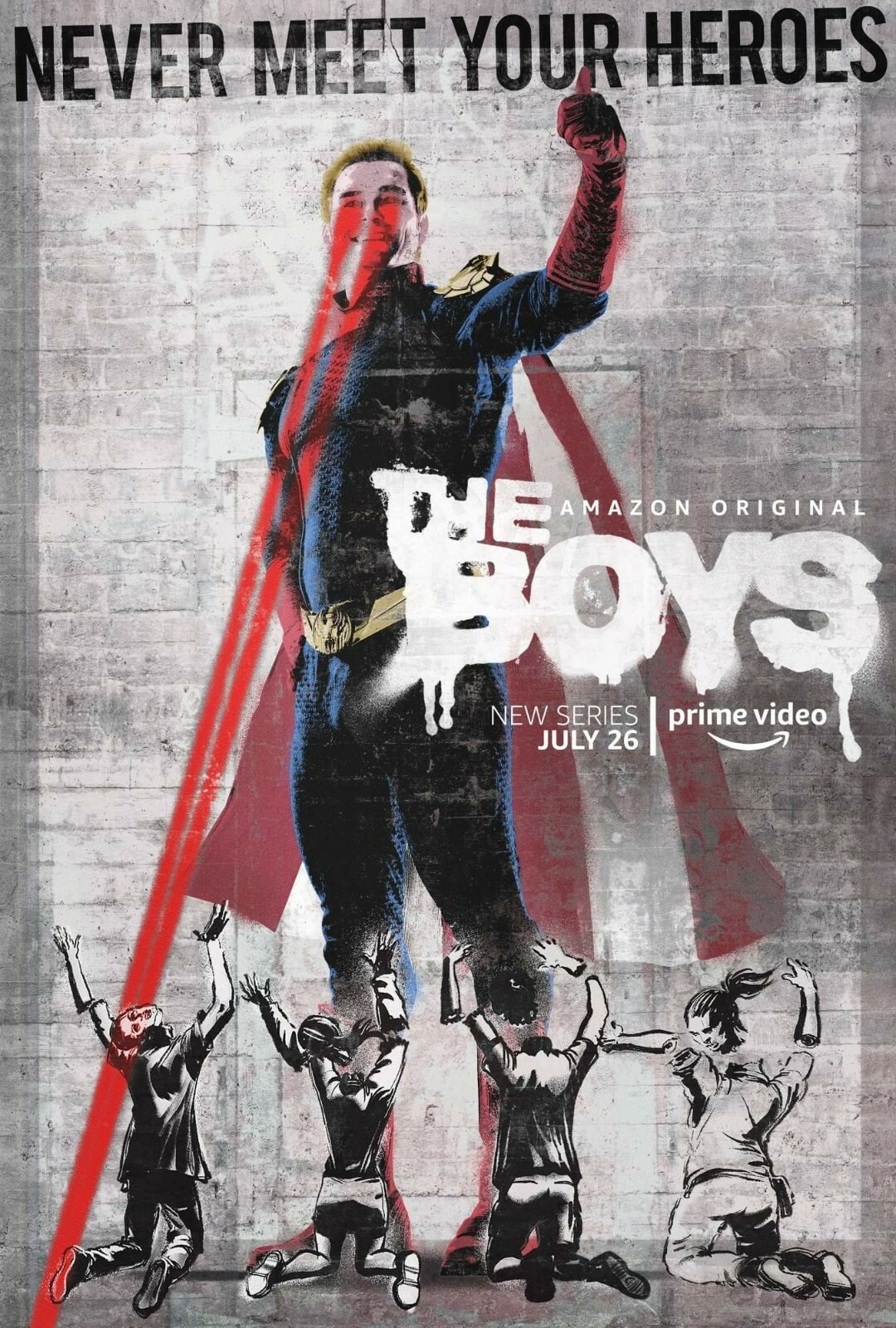 The Boys poster print (c) : 11 x 17 inches