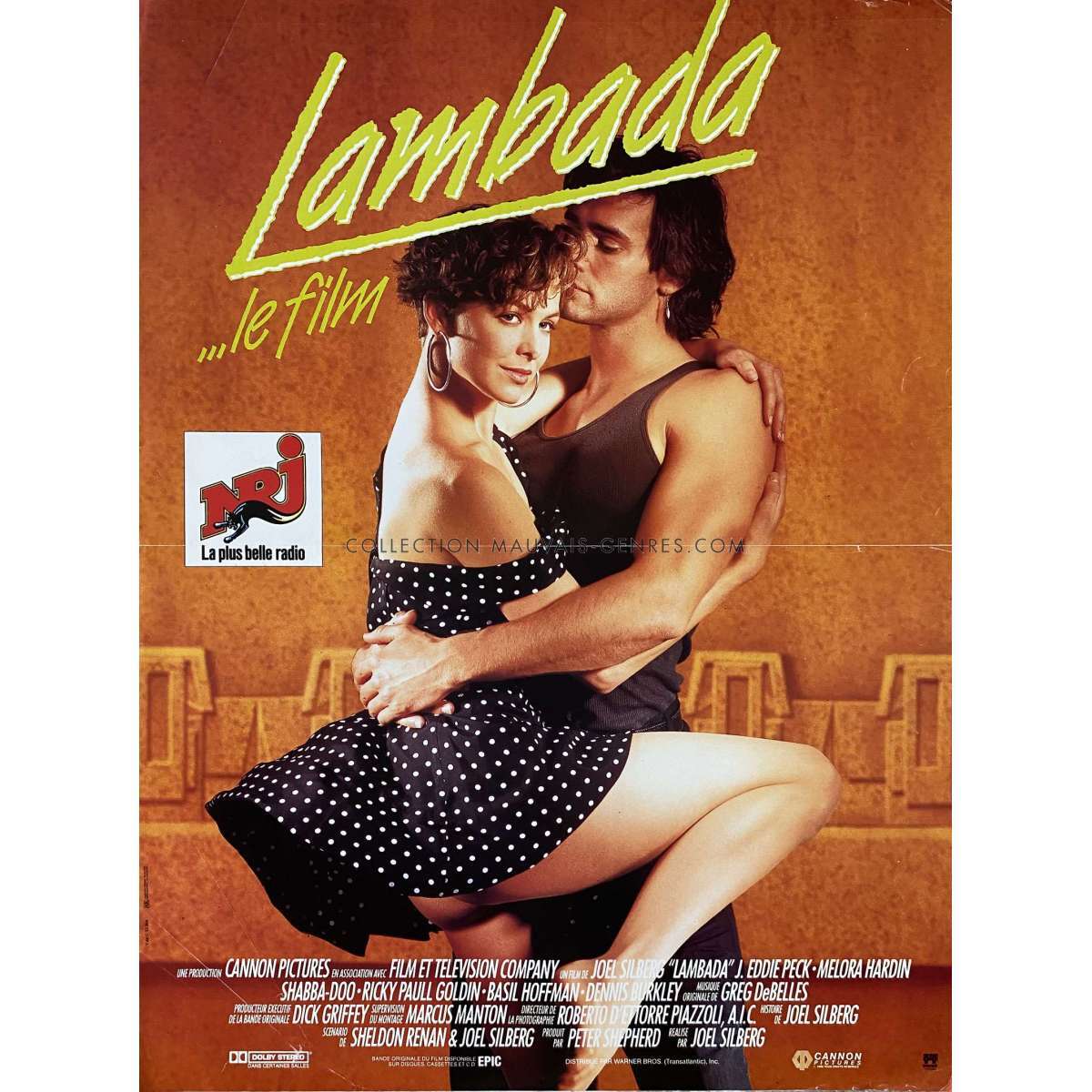 LA LAMBADA French Movie Poster – 15×21 in. – 1990 – Joel Silberg, Eddie Peck